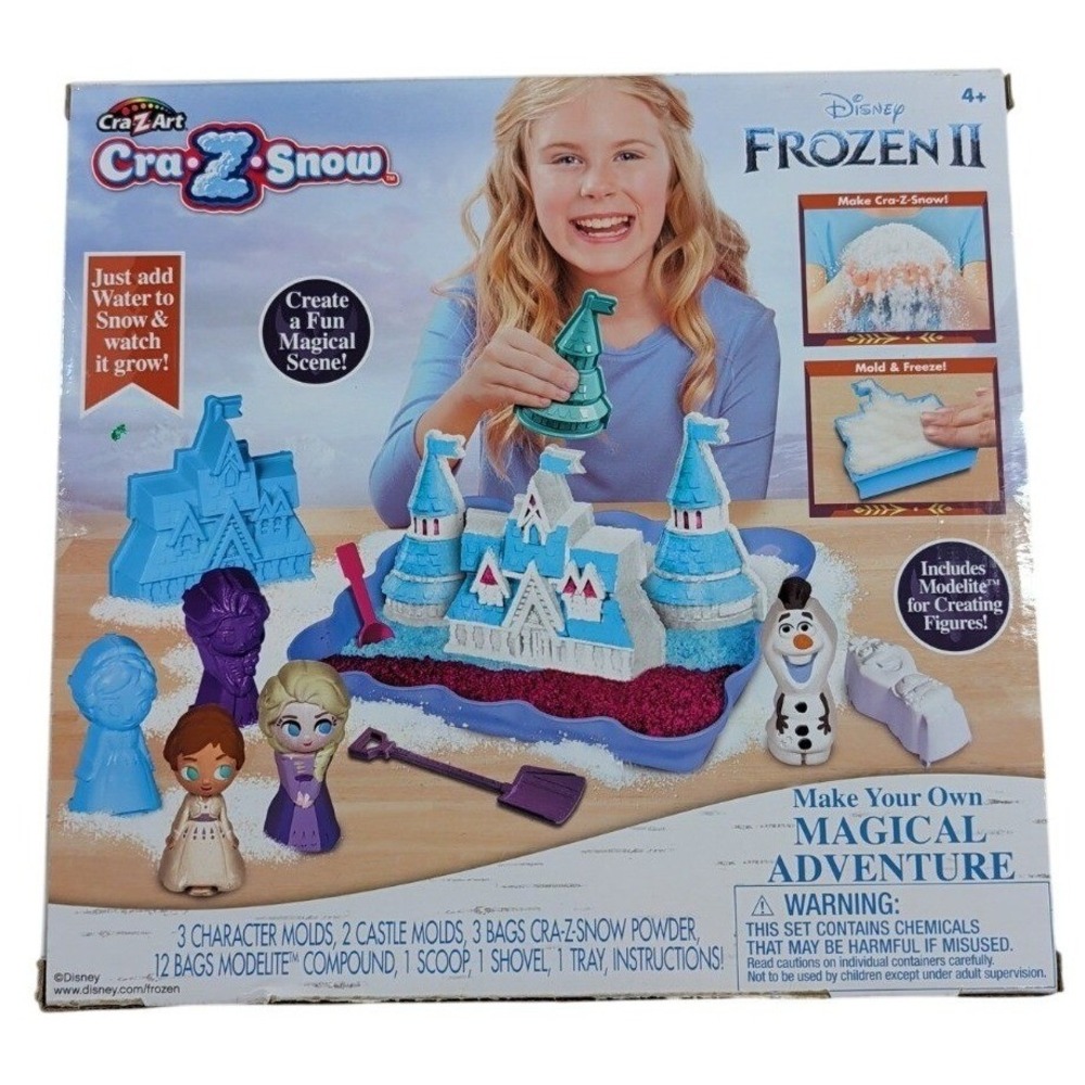 Disney Frozen II Cra-Z-Art Cra-Z-Snow Magical Adventure Activity Set 36655 NEW